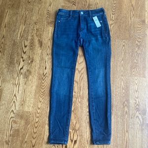 NWT Anthro Pilcro Letterpress High-Rise Denim Leggings Size 25